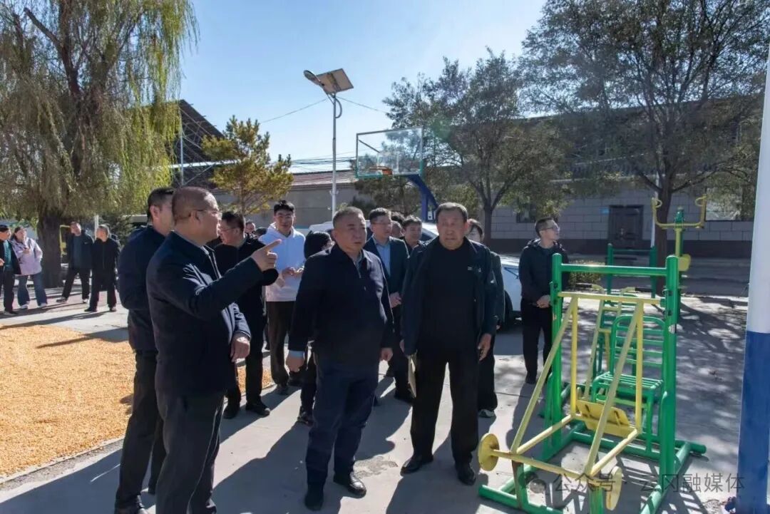 刘利新率队赴口泉乡督导调研