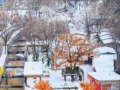 冬访绛北大峡谷，邂逅一场冰雪风华