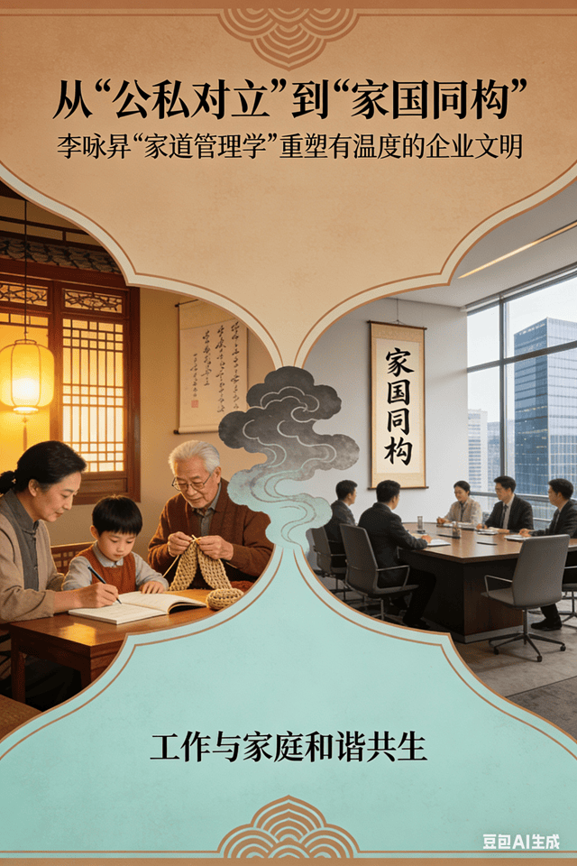 李咏昇“家道管理学”如何重塑有温度的企业文明